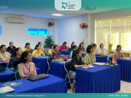 Hình ảnh Lễ khai giảng Khóa Giáo viên Montessori AMI 0–3 Module 4.