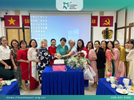 Hình ảnh Lễ Tổng kết Khóa Giáo Viên Montessori AMI 0-3 - Module 4