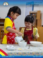 Montessori Practical Life - Nền tảng của tập trung tự lập bình thường hóa