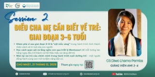 Series “Chia sẻ về trẻ – Kết nối cộng đồng và lan tỏa giáo dục Montessori tại Việt Nam” 2025–2026