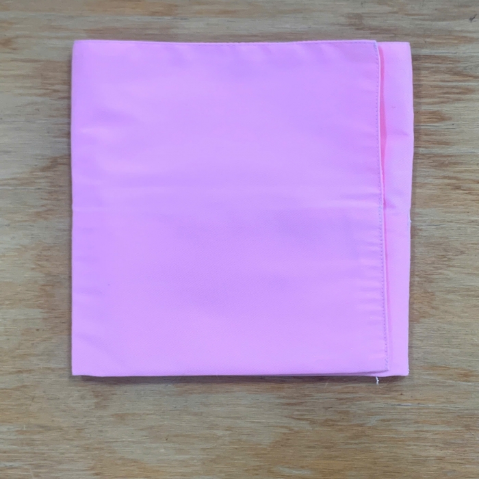 Pink 5-part card bag