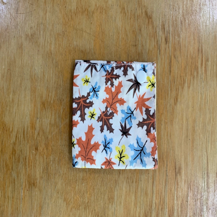 Two-part card pocket