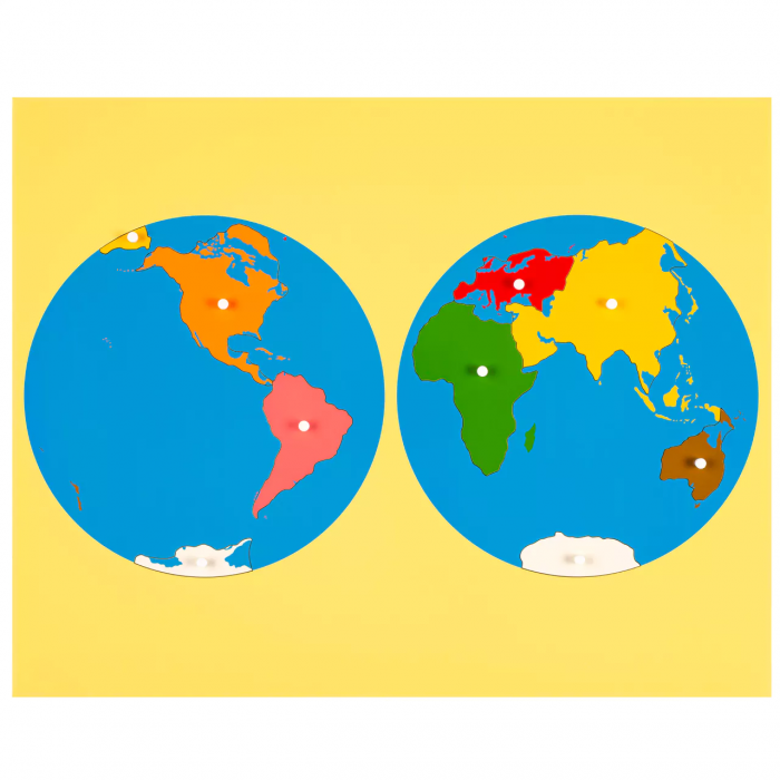 Bản đồ Thế giới ghép hình (Puzzle Map: World Parts)