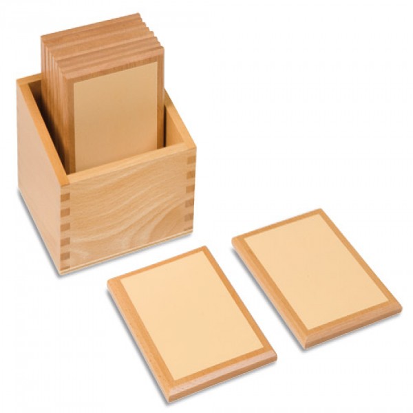 Bộ thẻ gỗ nhám