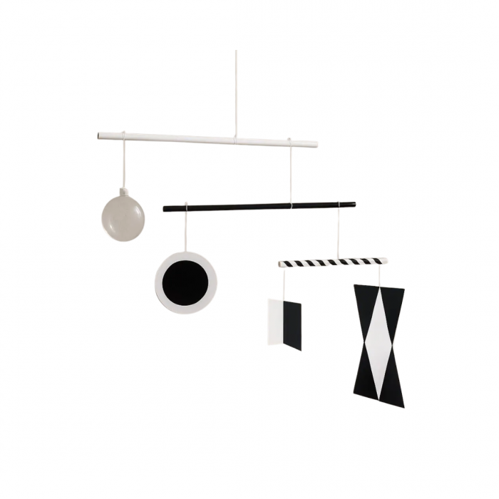 Đồ chơi chuyển động Munari 2 tuần tuổi (Munari Mobile Montessori Visual Mobile)