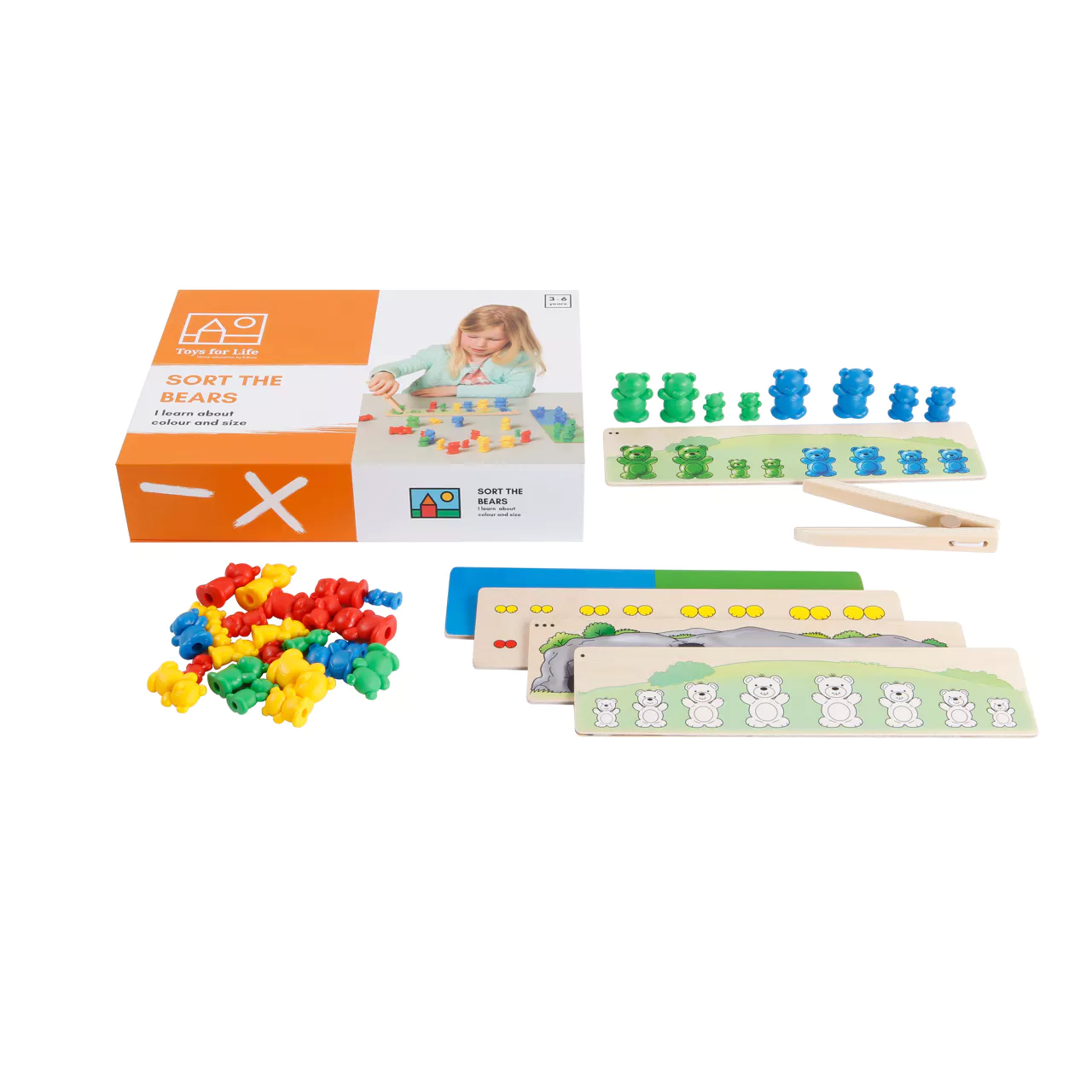 Phân loại gấu (Sort the bears)